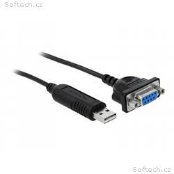 Delock - Sériový kabel - USB (M) do DB-9 (F) - 1.8