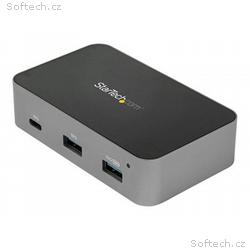 StarTech.com 3 Port USB C 3.1 Gen 2 Hub with Ether