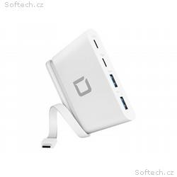 DICOTA USB-C Portable Hub 4-in-1 - Rozbočovač - 2 