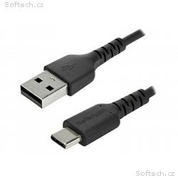 StarTech.com 2m USB A to USB C Charging Cable, Dur