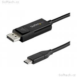 StarTech.com 6ft, 2m USB C to DisplayPort 1.4 Cabl