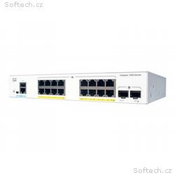 Cisco Catalyst 1000-16FP-2G-L - Přepínač - řízený 