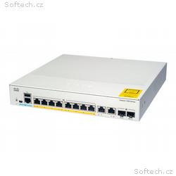 Cisco Catalyst 1000-8T-E-2G-L - Přepínač - řízený 