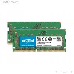 Crucial - DDR4 - sada - 32 GB: 2 x 16 GB - SO-DIMM