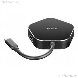 D-Link DUB-M420 - Dokovací stanice - USB-C, Thunde