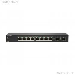SonicWall Switch SWS12-8 - Přepínač - řízený - 8 x