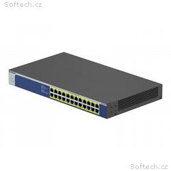 NETGEAR GS524PP - Přepínač - neřízený - 24 x 10, 1