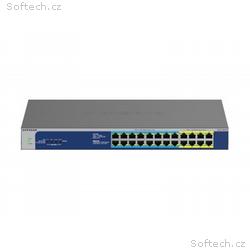 NETGEAR GS524UP - Přepínač - neřízený - 8 x 10, 10