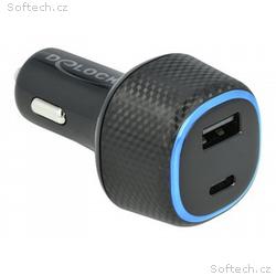 Delock - Napájecí adaptér do auta - 63 Watt - 3 A 