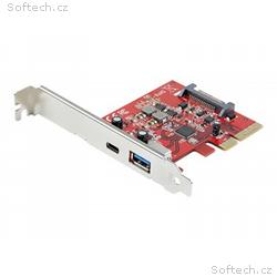 StarTech.com 2-Port 10Gbps USB-A & USB-C PCIe Card