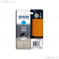 Epson 405 - 5.4 ml - azurová - originální - blistr