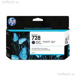 HP 728 - 130 ml - matná čerň - originální - Design