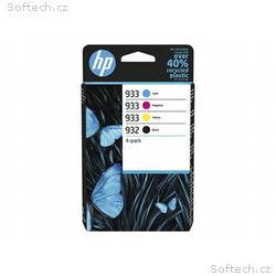 HP 932, 933 Combo Pack - 4-balení - černá, žlutá, 