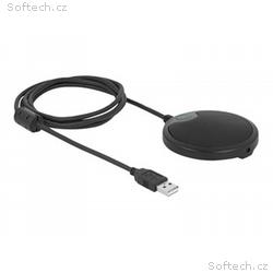 Delock - Mikrofon - USB - černá