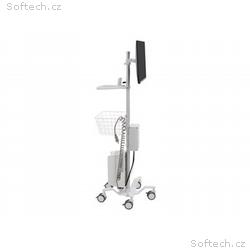 Ergotron StyleView Pole Cart - Vozík - pro LCD dis