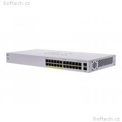 Cisco Business 110 Series 110-24PP - Přepínač - ne