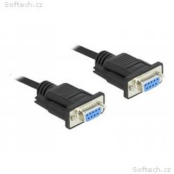 Delock - Sériový kabel - DB-9 (F) do DB-9 (F) - 50