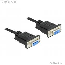 Delock - Sériový kabel - DB-9 (F) do DB-9 (F) - 5 