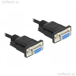 Delock - Sériový kabel - DB-9 (F) do DB-9 (F) - 2 