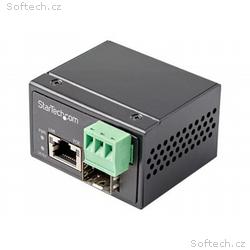 StarTech.com PoE+ Industrial Fiber to Ethernet Med