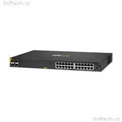 HPE Aruba 6100 24G Class4 PoE 4SFP+ - Přepínač - ř