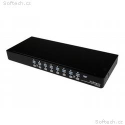 Startech 16 Port 1U Rackmount USB KVM Switch with 