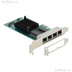 Delock - Sítový adaptér - PCIe 2.1 - Gigabit Ether