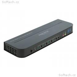 Delock - Přepínač KVM, audio - 4 x KVM, zvuk - 1 m