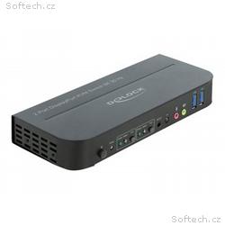 Delock DisplayPort 1.4 KVM Switch 8K 30 Hz with US