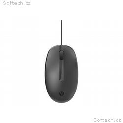 HP 128 - Myš - laser - kabelové - černá