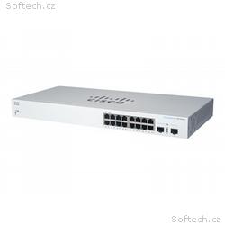 Cisco Business 220 Series CBS220-16P-2G - Přepínač