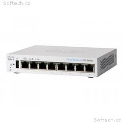 Cisco Business 250 Series CBS250-8T-D - Přepínač -