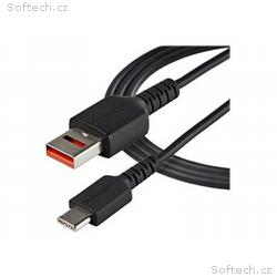 StarTech.com 3ft (1m) Secure Charging Cable, USB-A