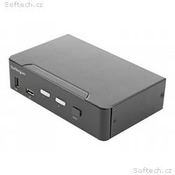 StarTech.com 2 Port HDMI KVM Switch, Single Monito