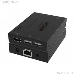 Vision TC-HDMIIPRX, 3 - KVM, audio, infračervený e