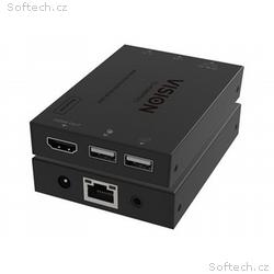 Vision TC-HDMIIPRX, 3 - KVM, audio, infračervený e