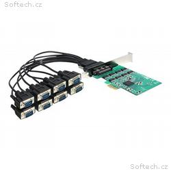Delock PCI Express Card > 8 x Serial RS-232 - Séri