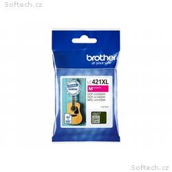 Brother LC421XLM - Vysoká výtěžnost - purpurová - 