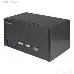 StarTech.com 2 Port Triple Monitor DisplayPort KVM