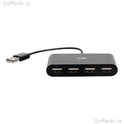 C2G 4-Port USB Hub - USB 2.0 Hub - USB Multiport H
