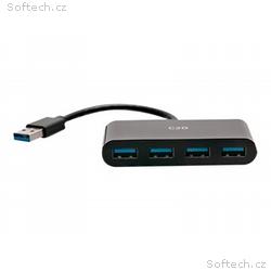 C2G 4-Port USB Hub - USB 3.0 Hub - SuperSpeed USB 