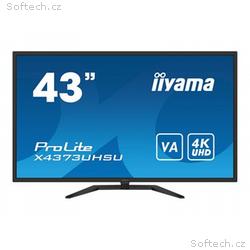 iiyama ProLite X4373UHSU-B1 - LED monitor - 43" (4