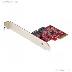 StarTech.com SATA PCIe Card, 2 Port PCIe SATA Expa