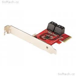 StarTech.com SATA PCIe Card, 4 Port PCIe SATA Expa