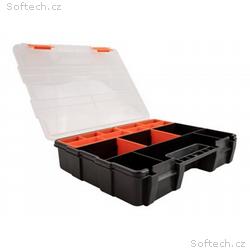 Delock - Box na nářadí - 21 oddílů - plast - černá