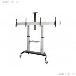 StarTech.com Dual TV Cart for 37-60in VESA TVs up 