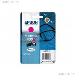 Epson 408L - 21.6 ml - purpurová - originální - bl