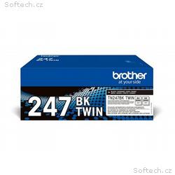 Brother TN247BK TWIN - 2-balení - Vysoká výtěžnost