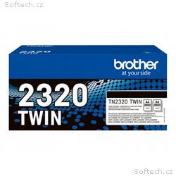 Brother TN2320 TWIN - 2-balení - Vysoká výtěžnost 
