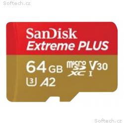 SanDisk Extreme PLUS - Paměťová karta flash (adapt